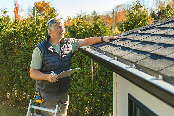 Professional Roofing technician working in Pleasantville, PA